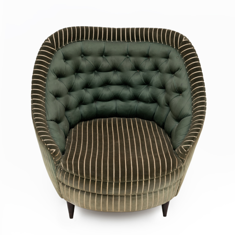 Gio Ponti Mid-century Modern Italian Armchairs for Casa e Giardino, 1940s - Image 3