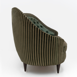 Gio Ponti Mid-century Modern Italian Sofa for Casa e Giardino, 1940s