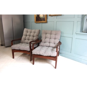Mid-Century pair of Lounge Chairs by R W Toothill