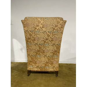 Antique Wing Back Armchair of Stout Construction