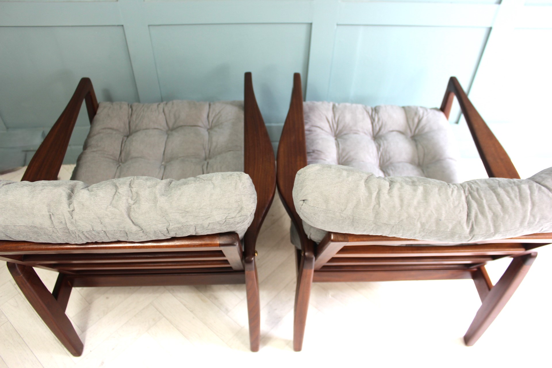 Mid-Century pair of Lounge Chairs by R W Toothill