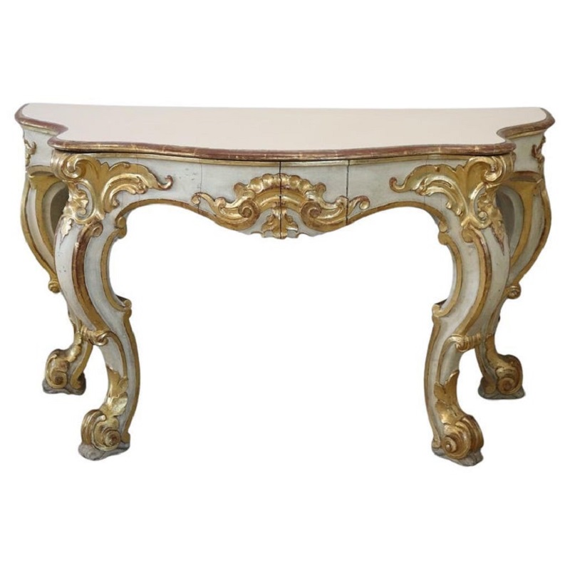 Baroque Style Console Table