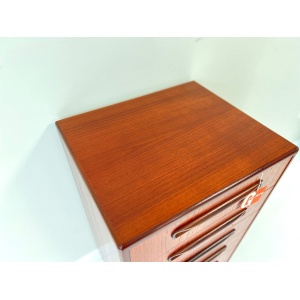 G Plan Fresco, 6 Drawer Teak Chest of Drawers / Tallboy