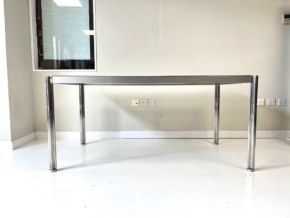 George Cianciminio, Aluminium & Smoked Glass Dining Table