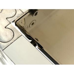 George Cianciminio, Aluminium & Smoked Glass Dining Table