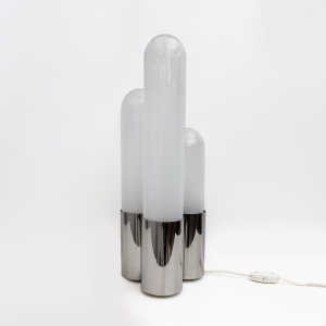 Carlo Nason Mid-century Modern Murano Glass Table Lamp for Mazzega, 1960s