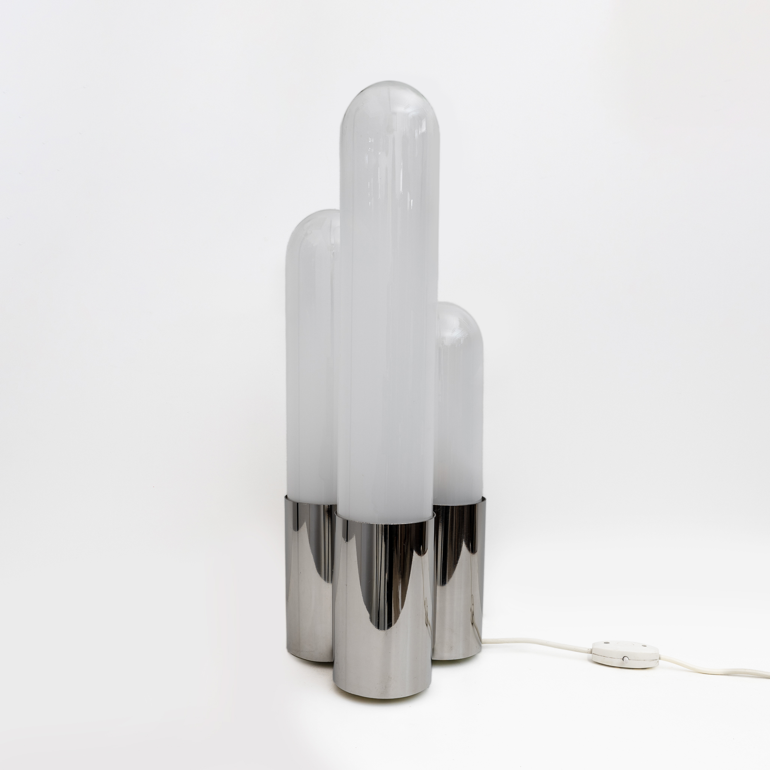Carlo Nason Mid-century Modern Murano Glass Table Lamp for Mazzega, 1960s