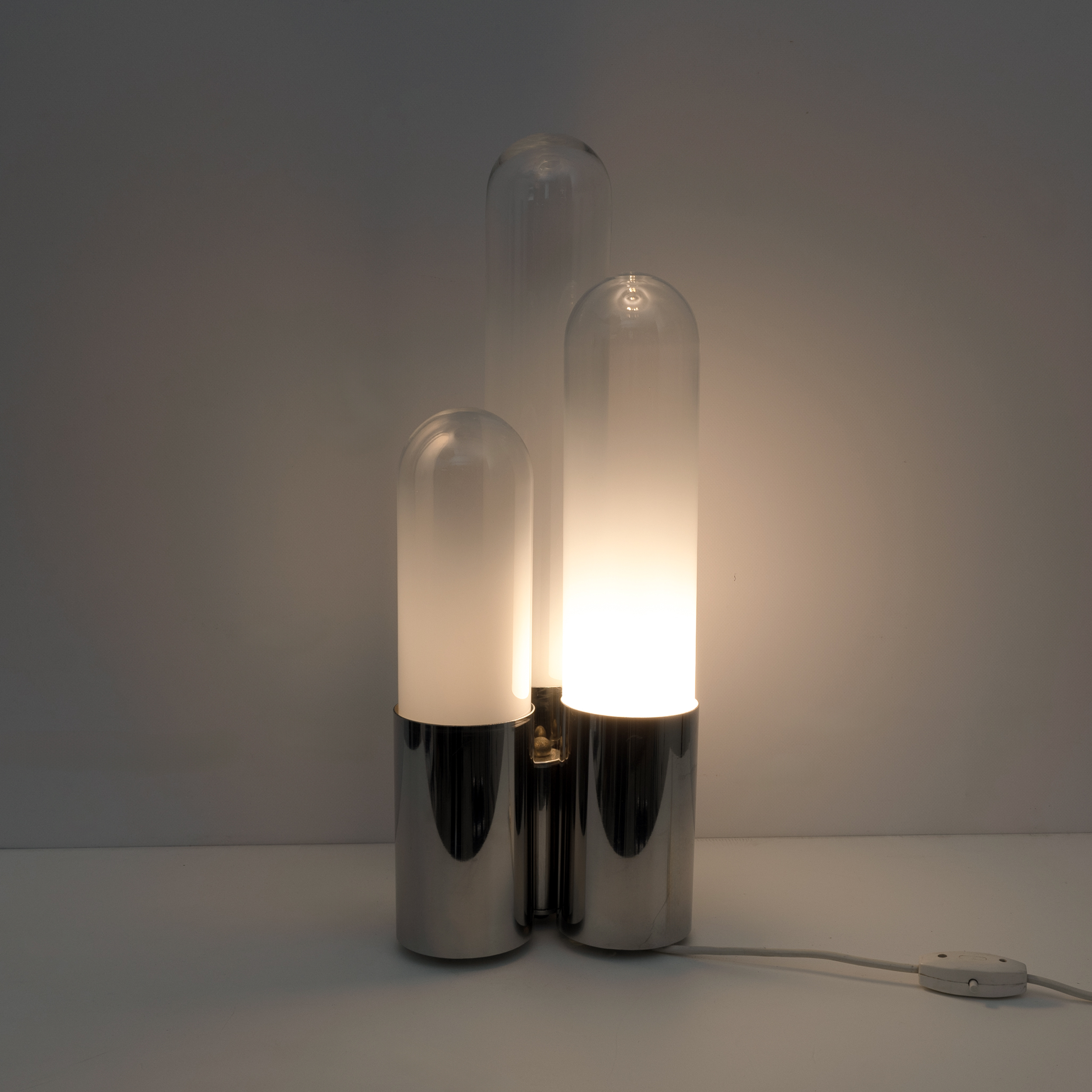 Carlo Nason Mid-century Modern Murano Glass Table Lamp for Mazzega, 1960s