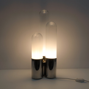 Carlo Nason Mid-century Modern Murano Glass Table Lamp for Mazzega, 1960s