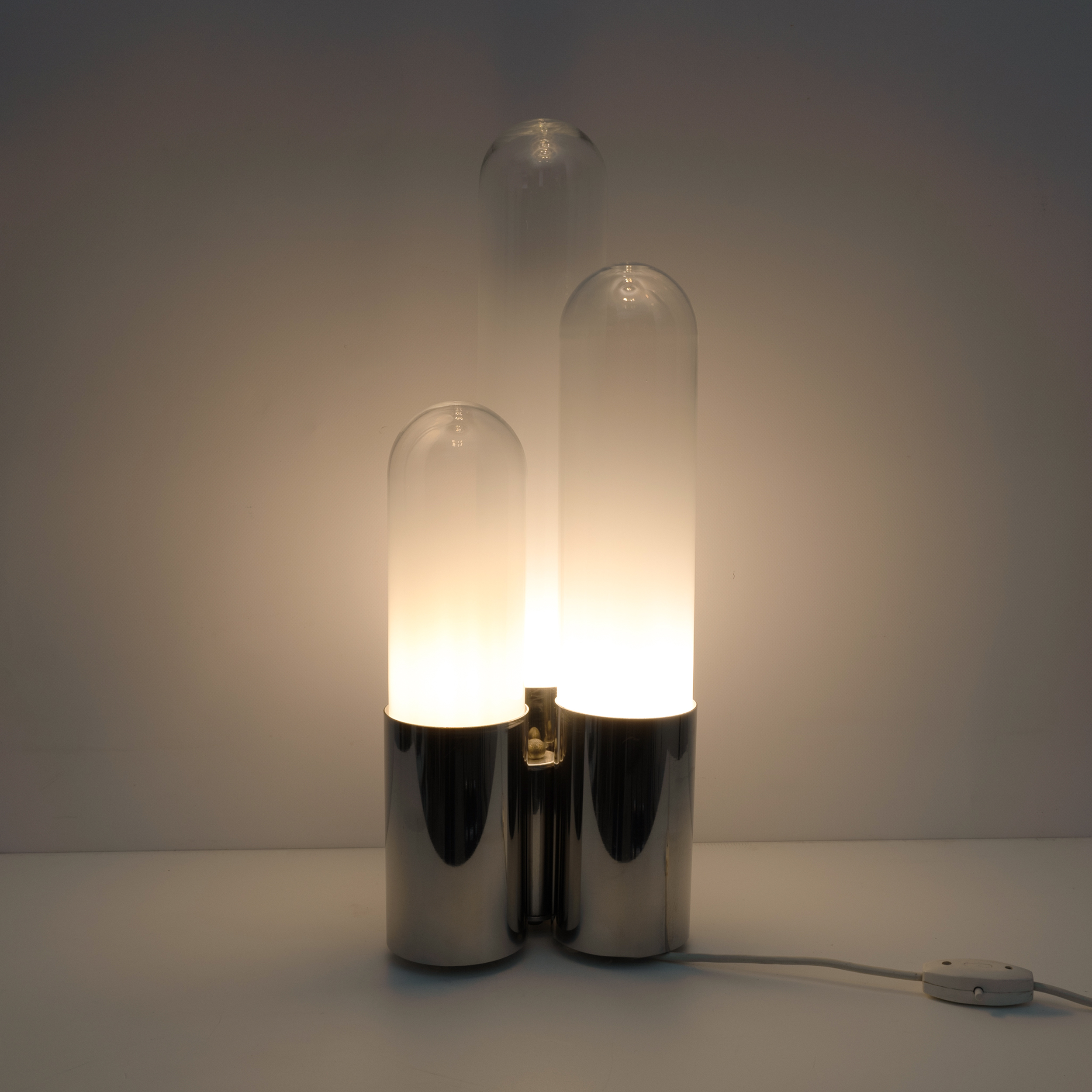Carlo Nason Mid-century Modern Murano Glass Table Lamp for Mazzega, 1960s