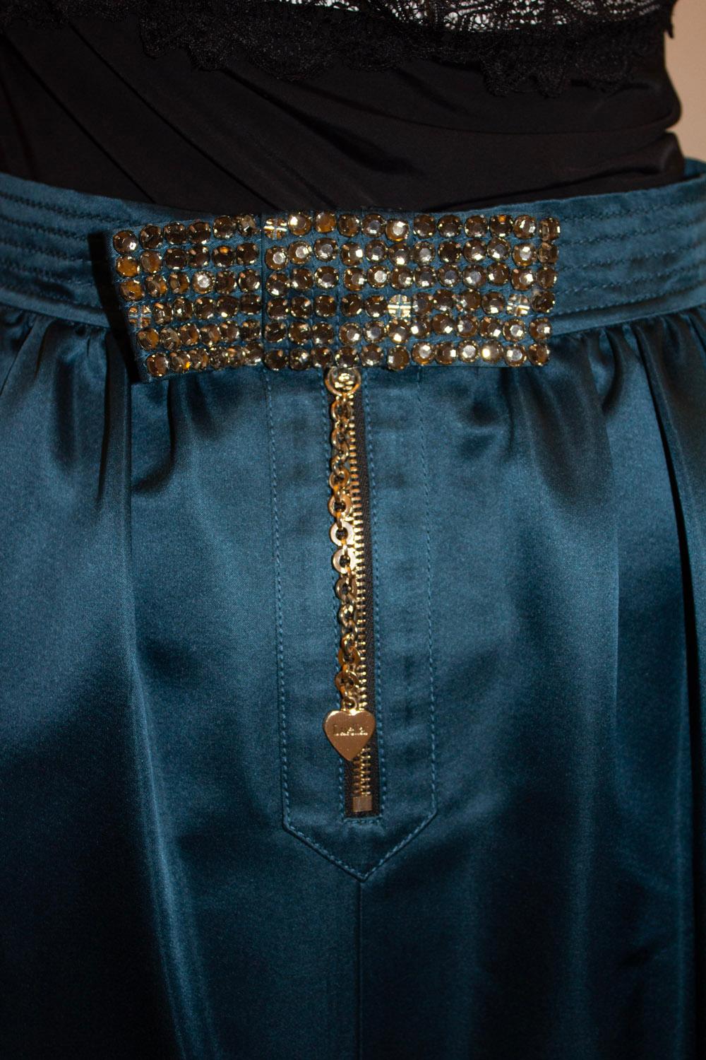 Rare Vintage Luella Silk Evening Skirt