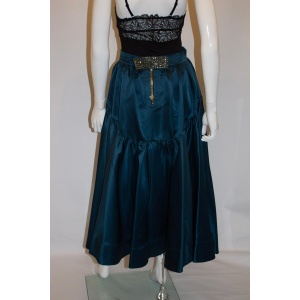 Rare Vintage Luella Silk Evening Skirt