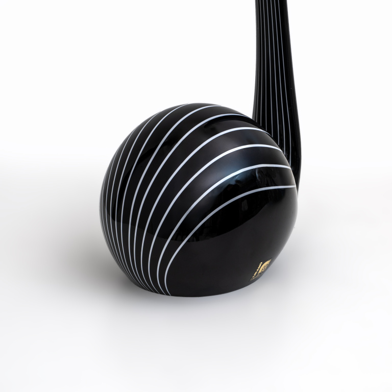 Murano glass sculpture "Black Swan", designed by Livio Seguso. Italy, 1980s - Image 7