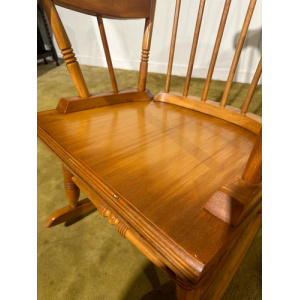 Vintage Beech Rocking Chair