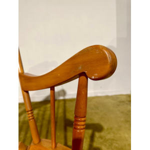Vintage Beech Rocking Chair