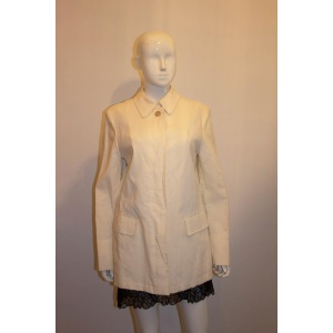 White Vintage Asprey Coat