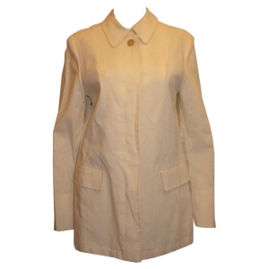 White Vintage Asprey Coat