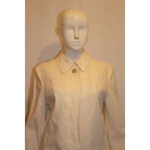 White Vintage Asprey Coat