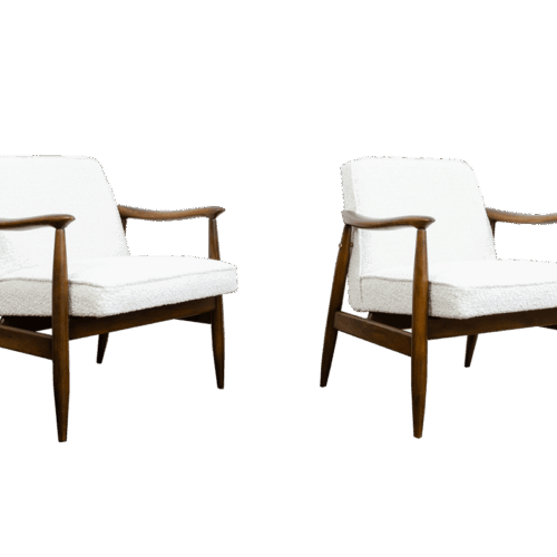 Pair Of “Gfm 87” Armchairs By Juliusz Kędziorek For GFM, Poland, 1960s