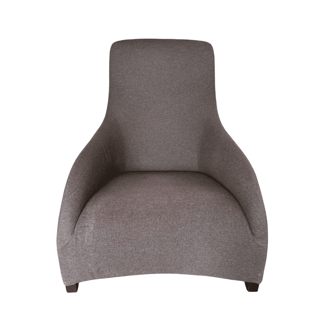 B&B Italia Maxalto Apta Kalos Armchair & Footstool by Antonio Citterio