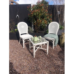 Bamboo and rattan conservatory set