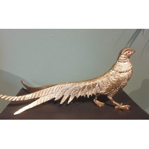 Brass golden pheasants