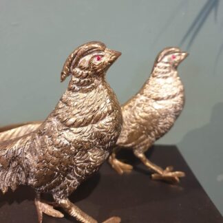 Brass golden pheasants