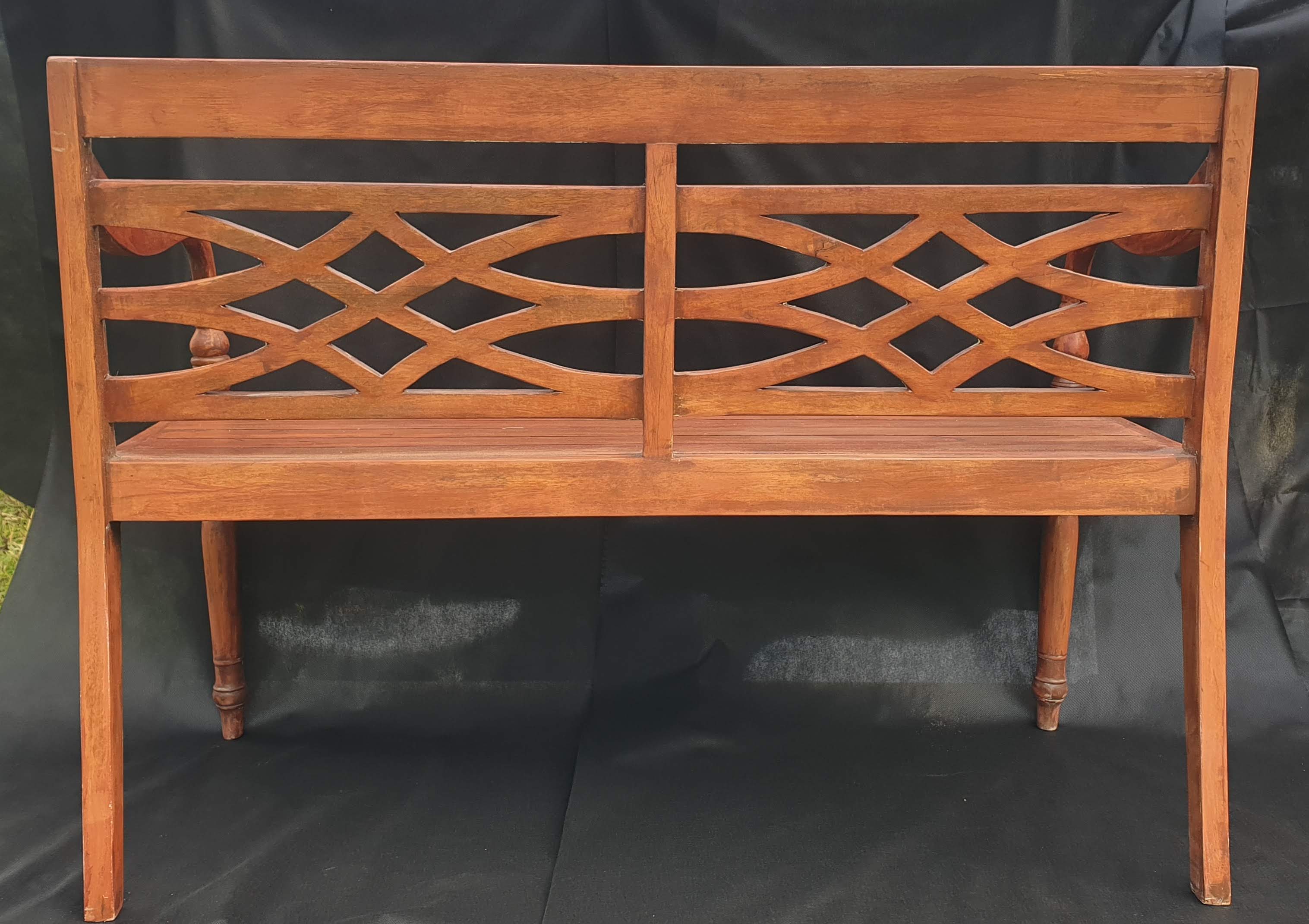 Teak bench