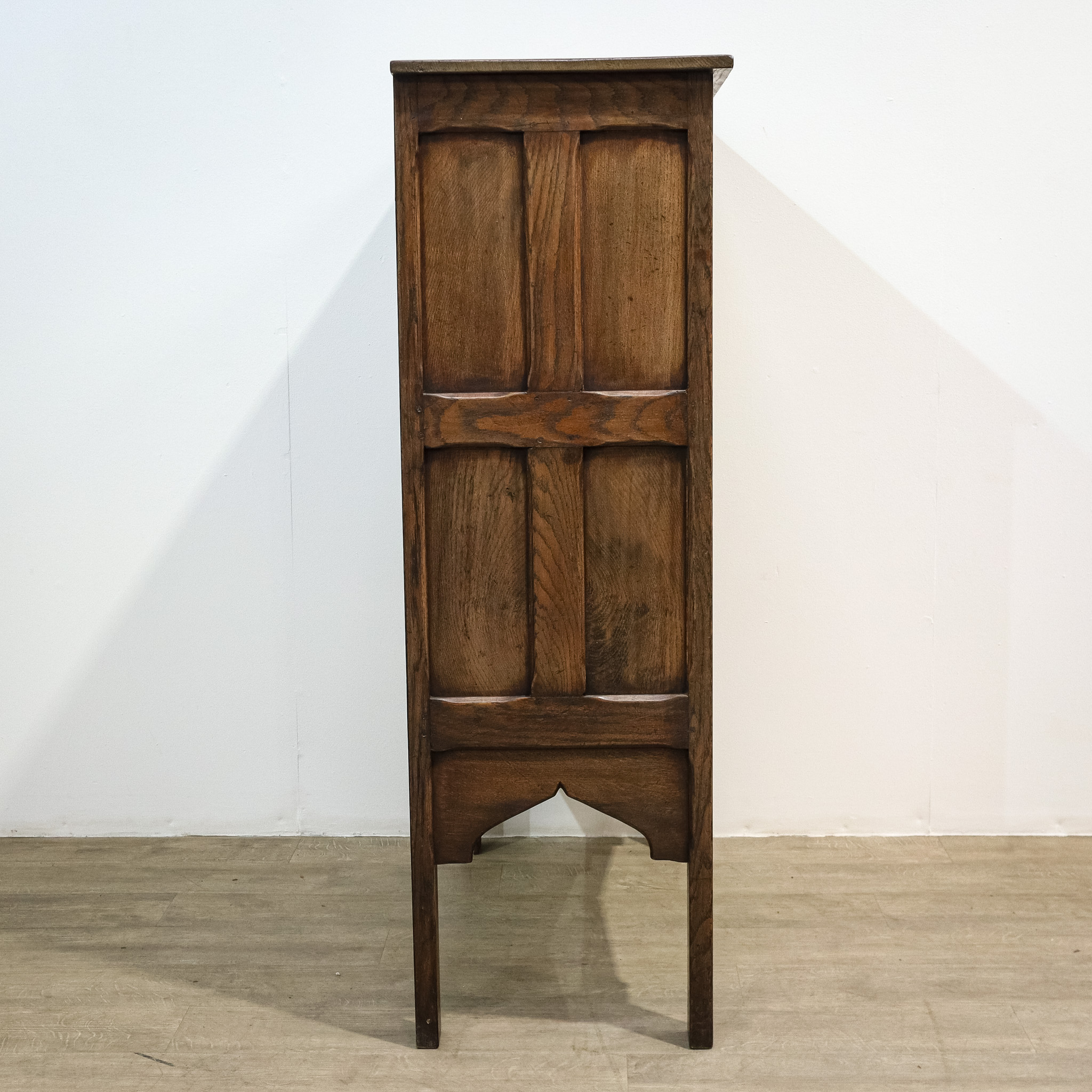 Gothic Style Oak Food Cupboard