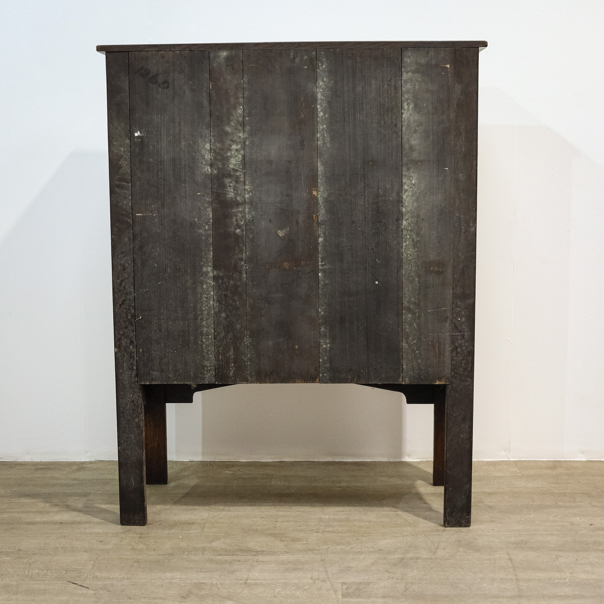 Gothic Style Oak Food Cupboard