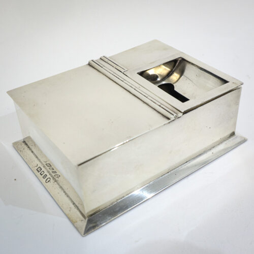 Art Deco Match Striker & Vesta Cigarette Box