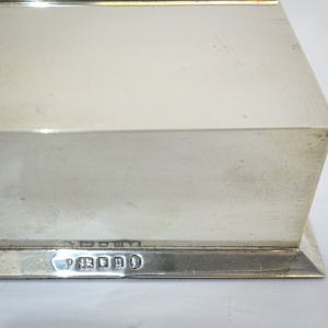 Art Deco Match Striker & Vesta Cigarette Box