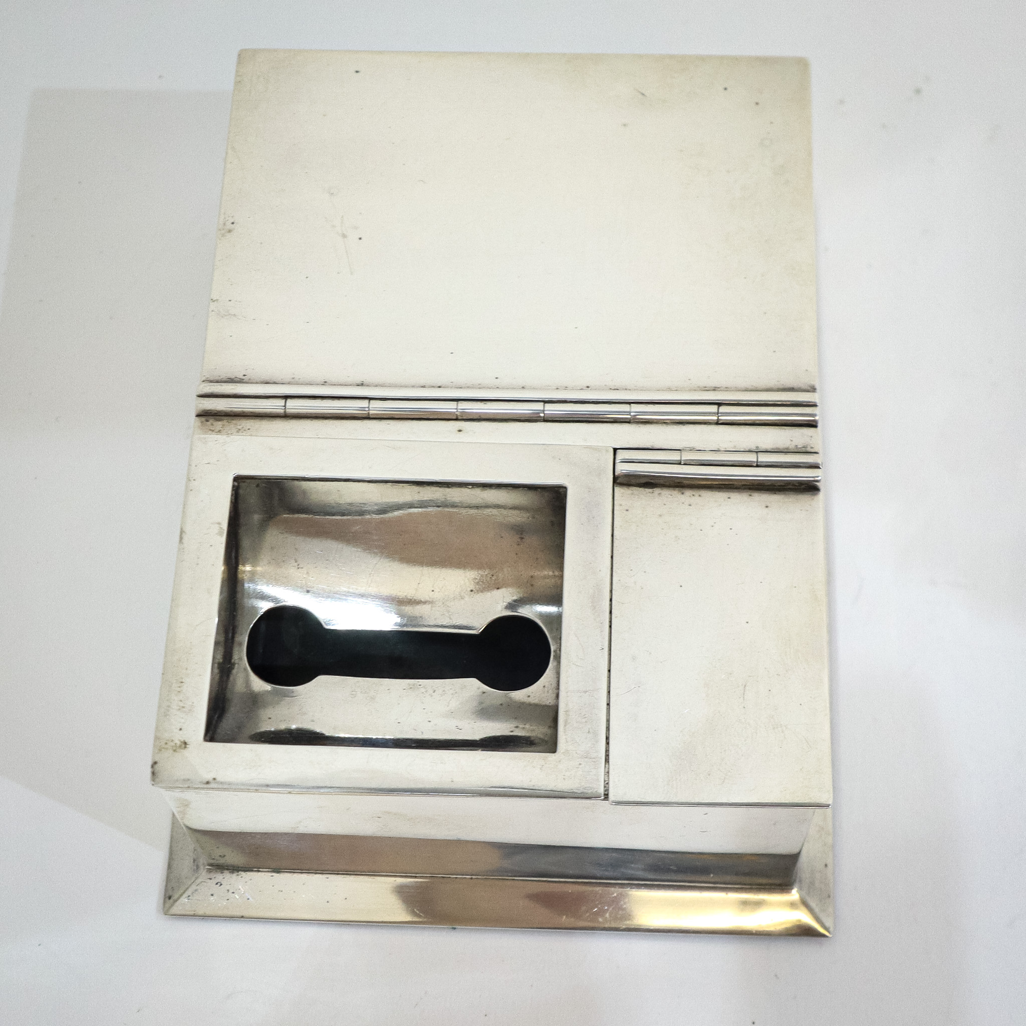 Art Deco Match Striker & Vesta Cigarette Box