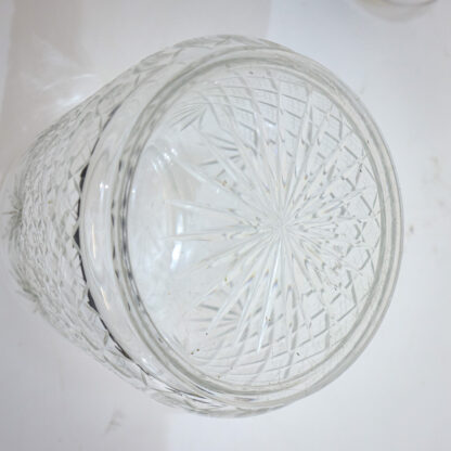 Silver & Hobnailed Glass Biscuit Barrel - Image 7