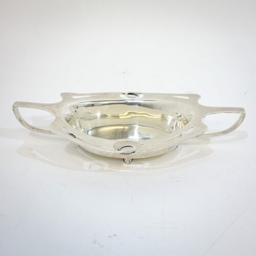 Beautiful Art Nouveau Silver Dish