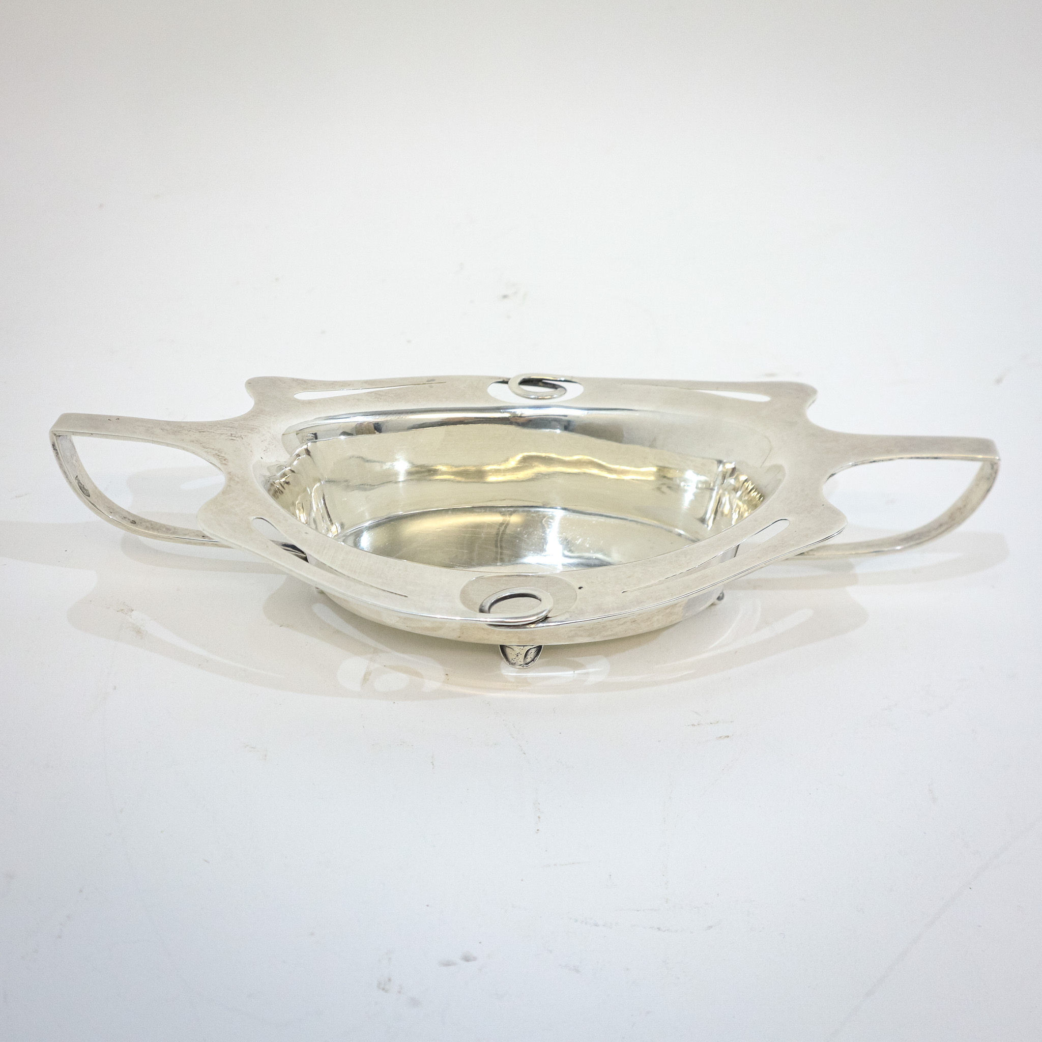 Beautiful Art Nouveau Silver Dish