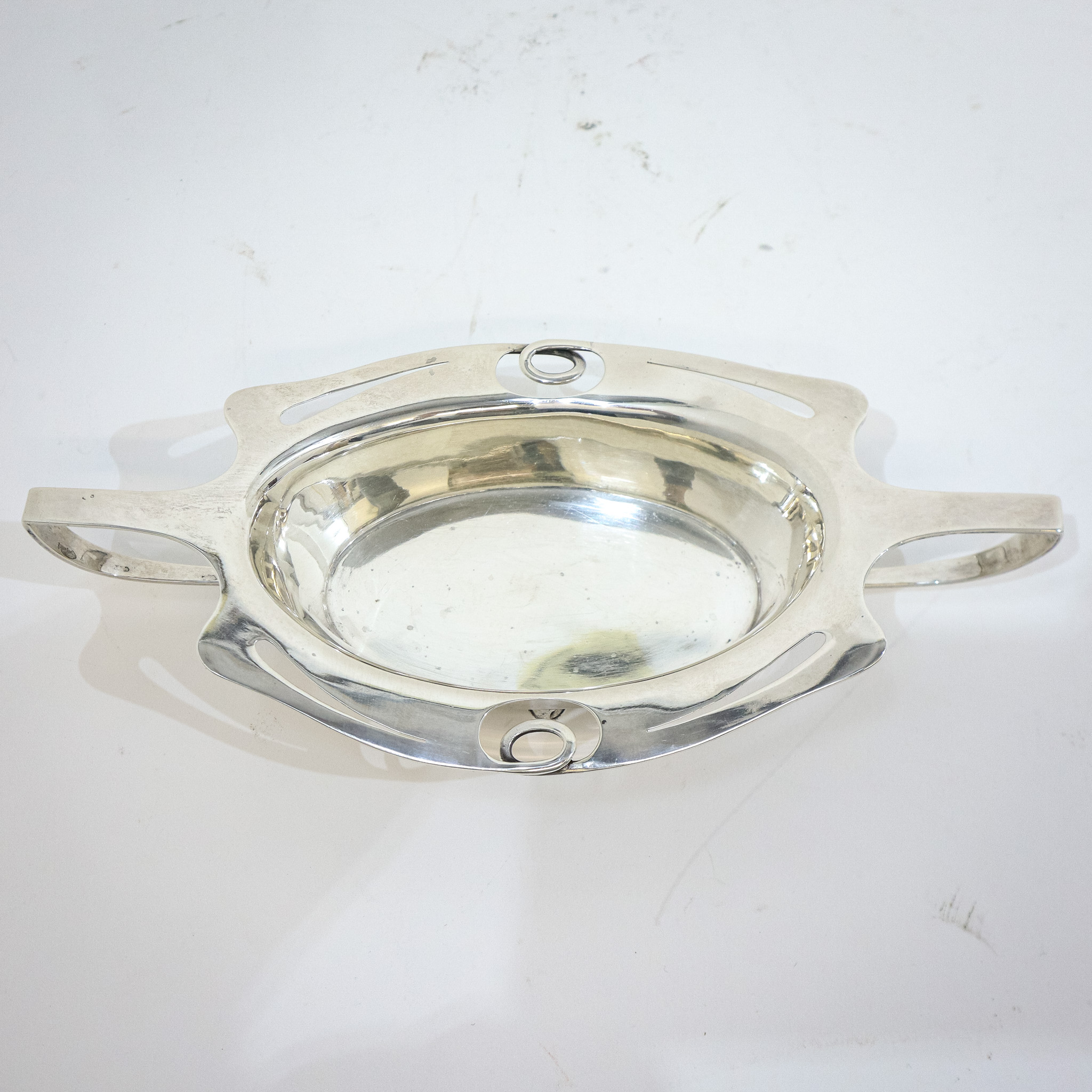 Beautiful Art Nouveau Silver Dish