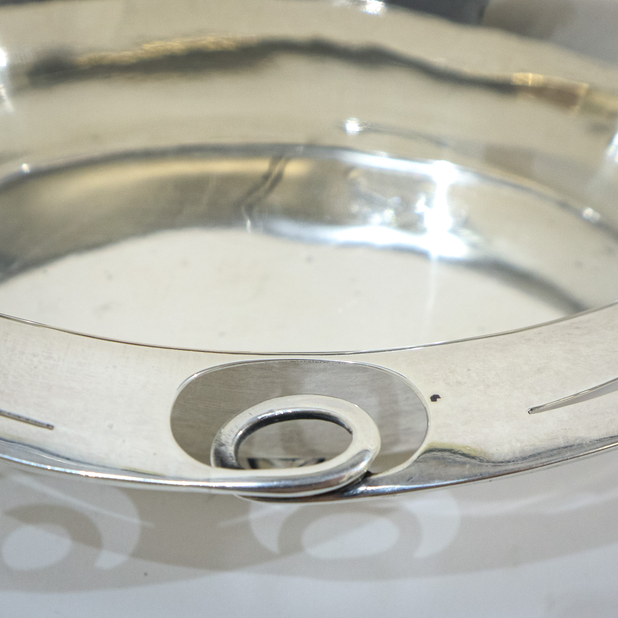 Beautiful Art Nouveau Silver Dish