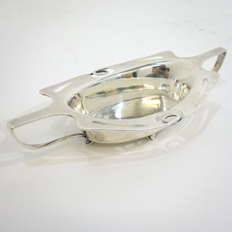 Beautiful Art Nouveau Silver Dish