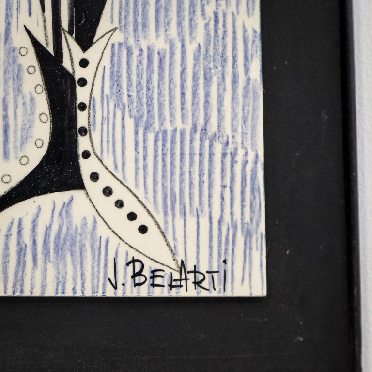Tile Wall Art by J. Belarti of Harlequin Musician - Image 3