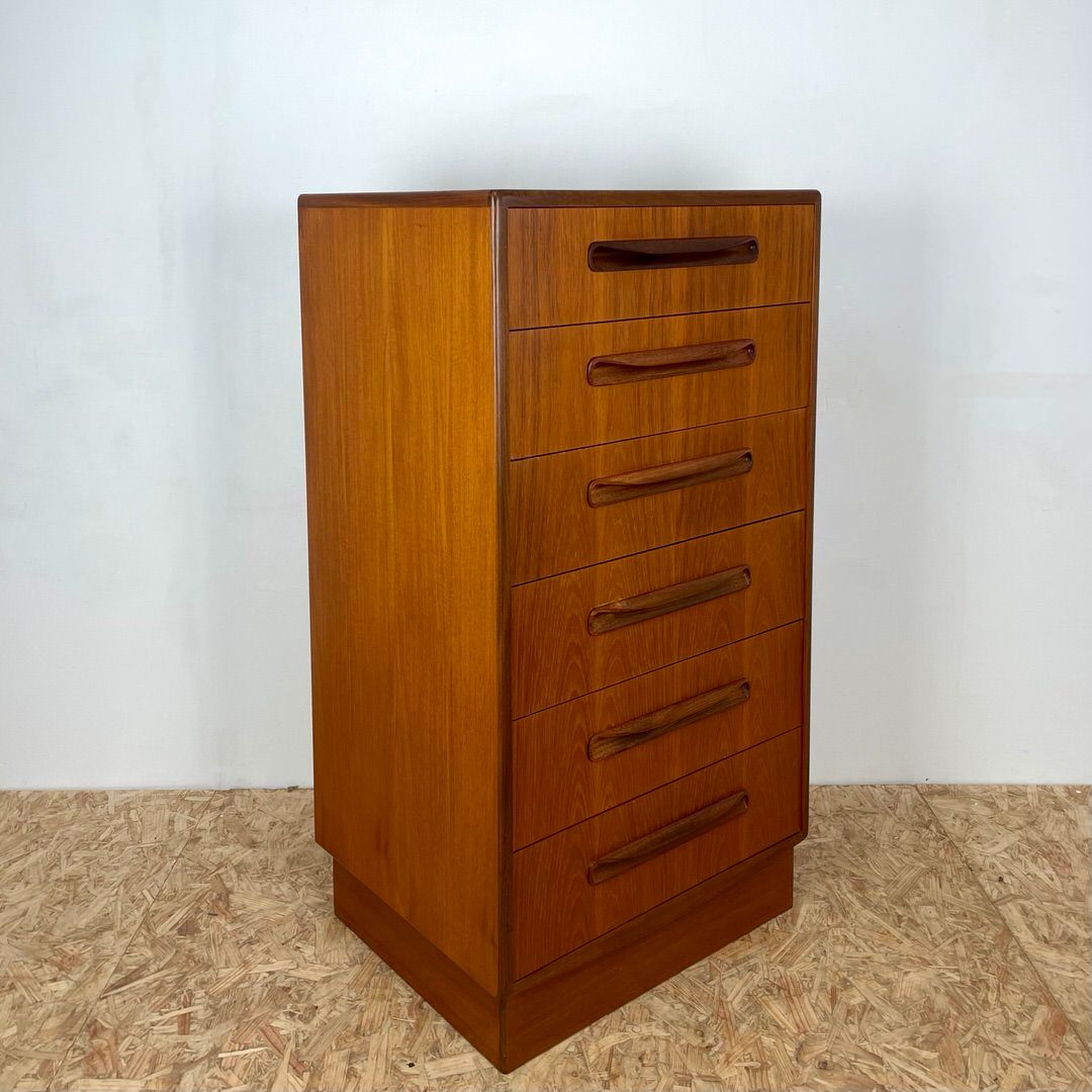 Mid Century Teak G Plan Chest Of Drawers