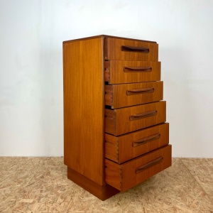 Mid Century Teak G Plan Chest Of Drawers