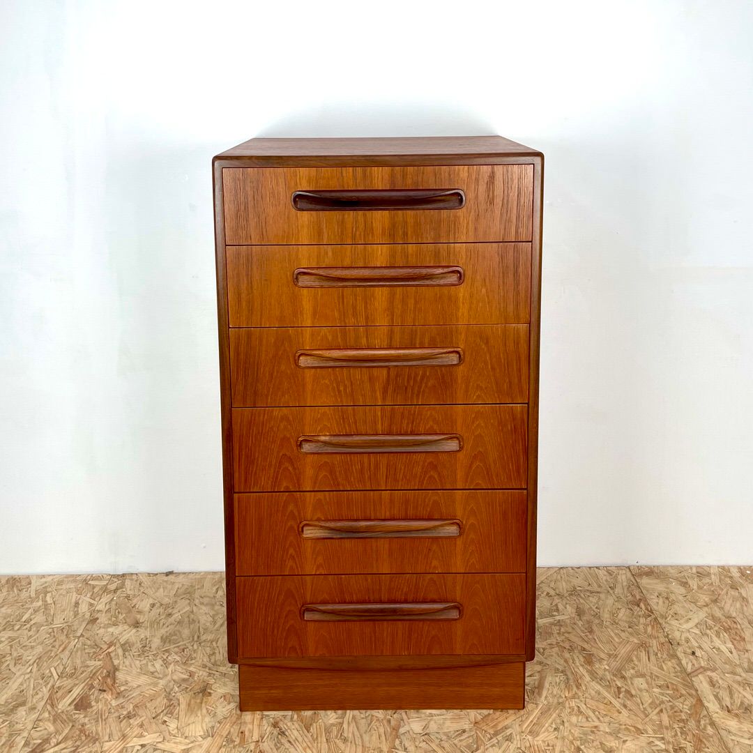Mid Century Teak G Plan Chest Of Drawers