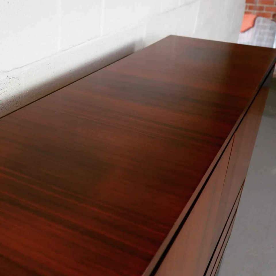 Bar cabinet in Indian Rosewood produced by 'Meubelfabriek Aurora' Belgium 1967