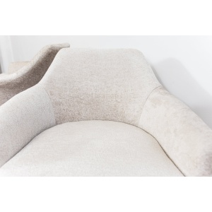 Pair Of Beige Cocktail Chair, Poland, 1970s