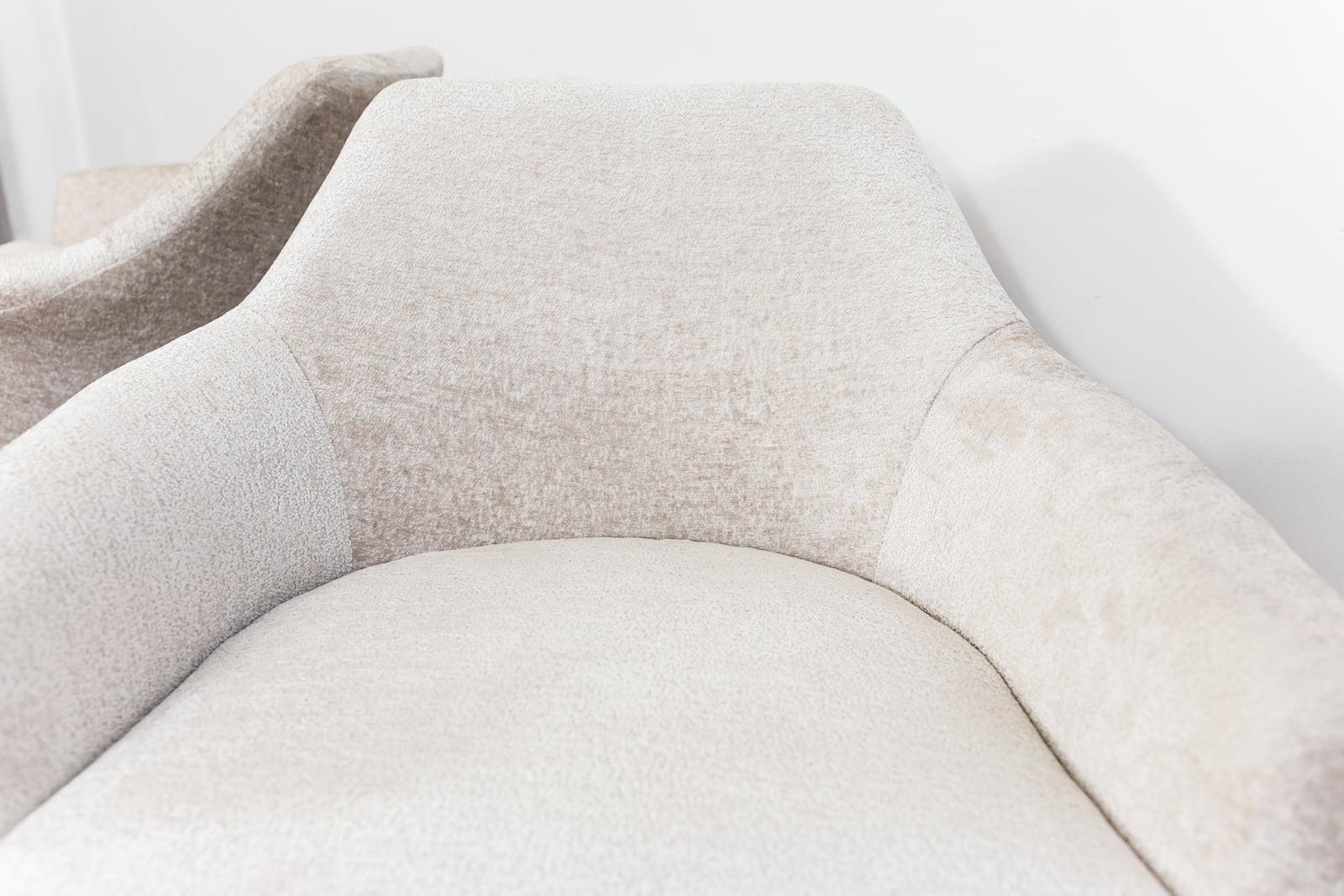 Pair Of Beige Cocktail Chair, Poland, 1970s