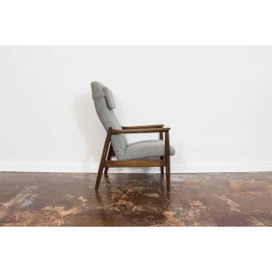 Pair Of Armchairs High Back GFM-64 and GFM-64 by Edmun Homa, Poland, 1960's