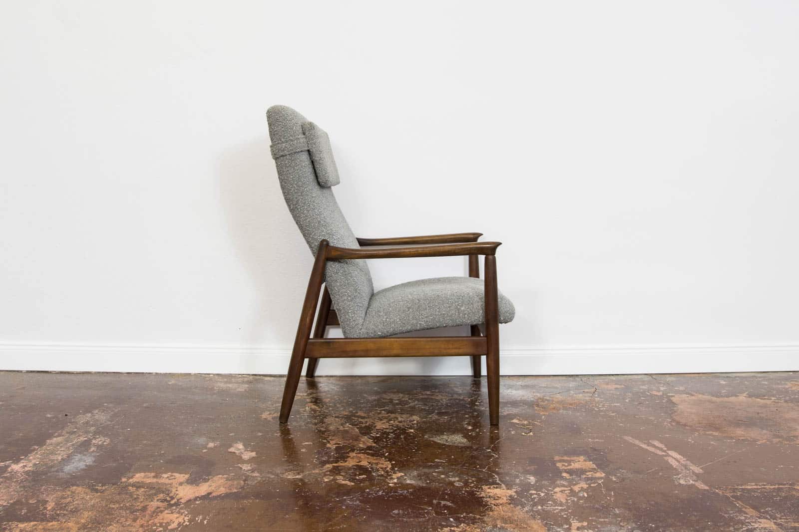 Pair Of Armchairs High Back GFM-64 and GFM-64 by Edmun Homa, Poland, 1960's