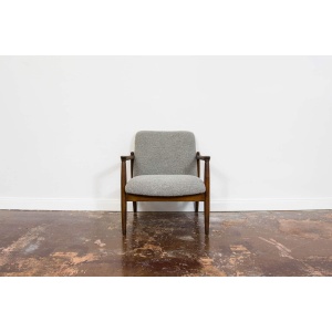 Pair Of Armchairs High Back GFM-64 and GFM-64 by Edmun Homa, Poland, 1960's