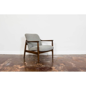 Pair Of Armchairs High Back GFM-64 and GFM-64 by Edmun Homa, Poland, 1960's